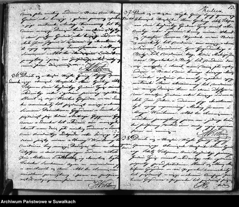 image.from.unit.number "Duplikat Aktów Urodzeń, Ślubów i Śmierci Starozakonnych Okręgu Sejny na rok 1865"