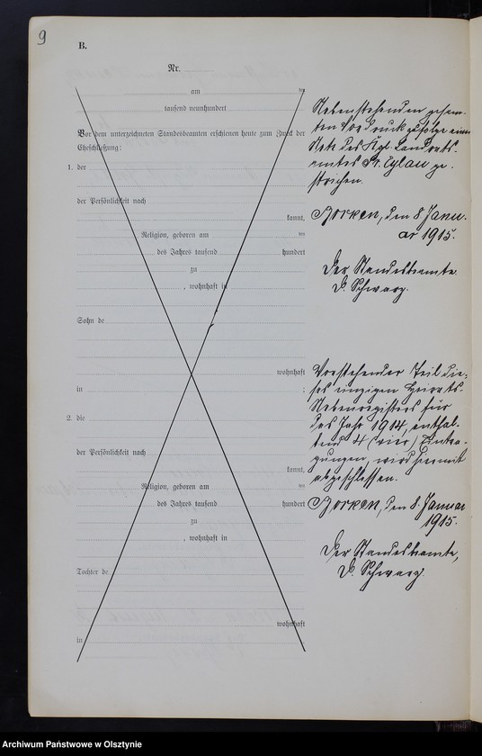 image.from.unit.number "Heirats-Neben-Register Nr 1 - 4 [ Księga małżeństw - wtóropis ]"