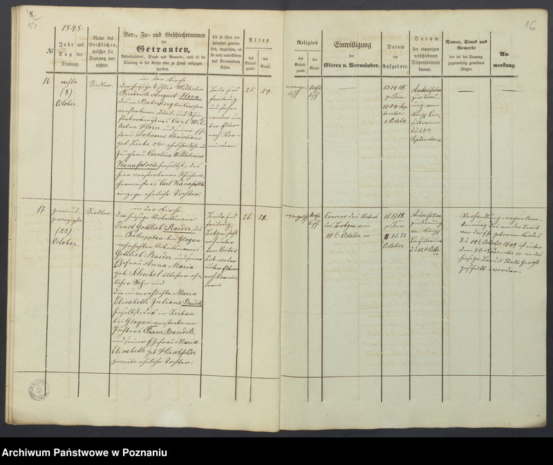 Obraz 11 z jednostki "Duplikat des Trauregisters"