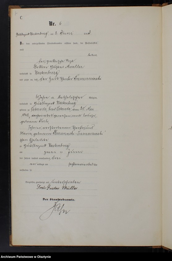 image.from.unit.number "Sterbe-Haupt-Register Nr 1 - 8"