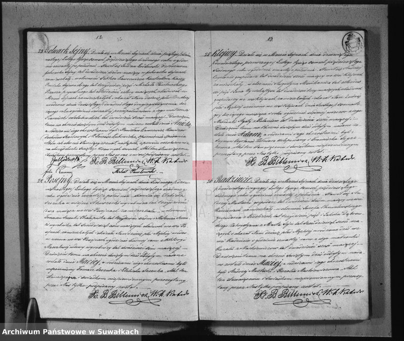 image.from.unit.number "Duplikat urodzonych, zaślubionych i umarłych parafii sejneńskiej w roku 1857"