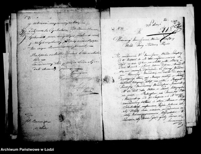 Obraz 17 z jednostki "Akta tyczące się obław i nadzwyczajnych rewizji"