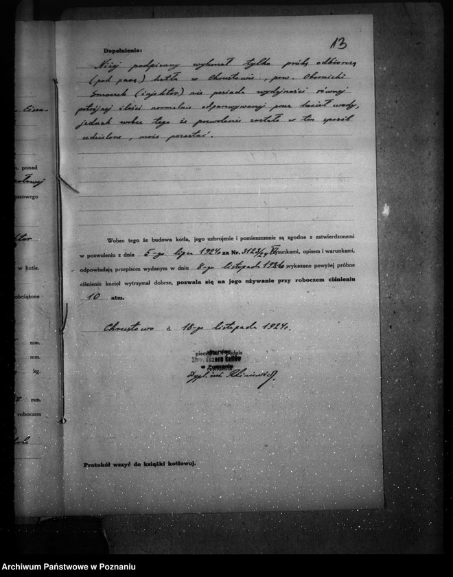 Obraz 17 z jednostki "Majętność Chrustowo pow. obornicki własność Dietsch nr woj. kotła 5765"