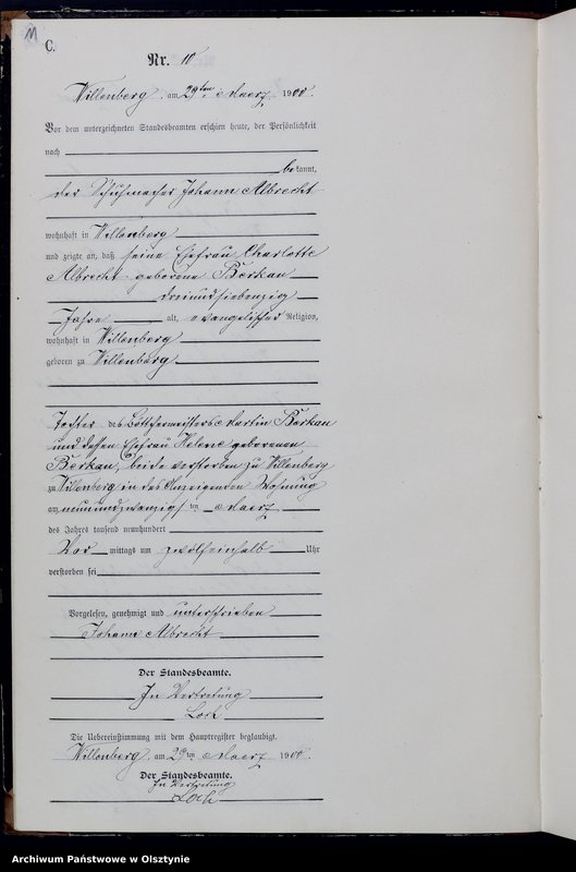 image.from.unit.number "Sterbe-Neben-Register Nr 1 - 62"