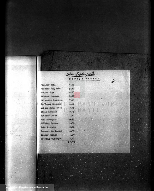 Obraz 12 z jednostki "Wykaz lasów powiatu wolsztyńskiego według stanu z dnia 1 I 1937 r."