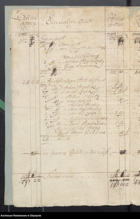 image.from.unit.number "Passenheimsche Hospital-Rechnung"