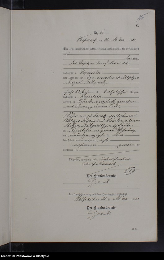 image.from.unit.number "Sterbe-Neben-Register Nr.1-53"