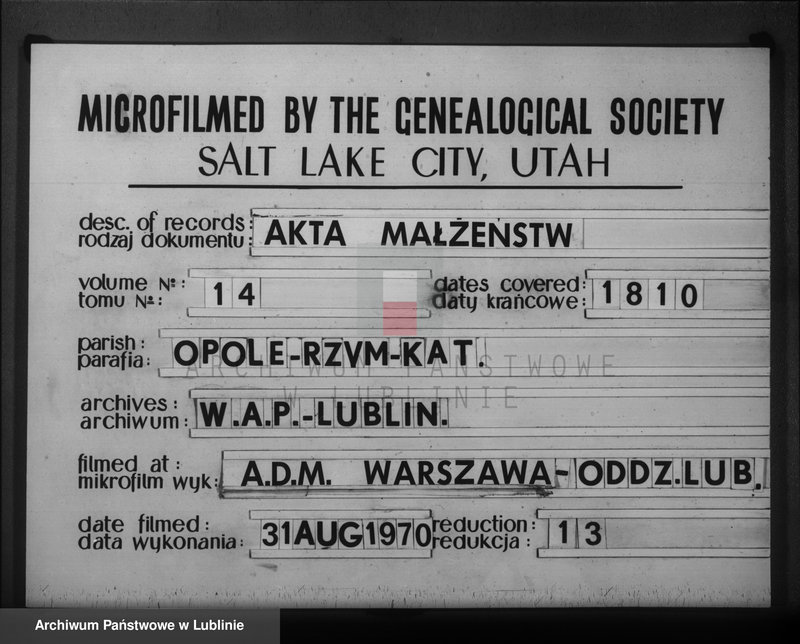 image.from.unit.number "Księga zapowiedzi i małżeństw"