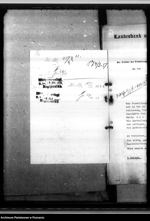 Obraz 20 z jednostki "Landesbank und Girozentrale Wartheland"