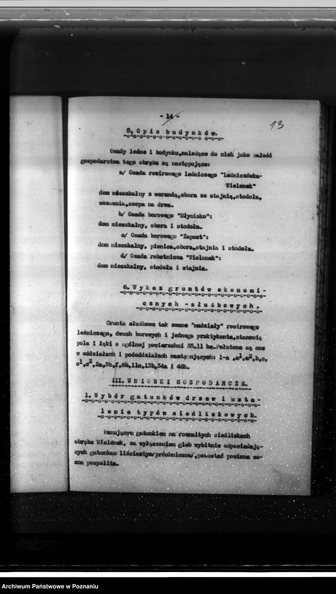 image.from.unit.number "Operat urządzeniowy lasów majątku Oporów powiat szamotulski 1929-1939"