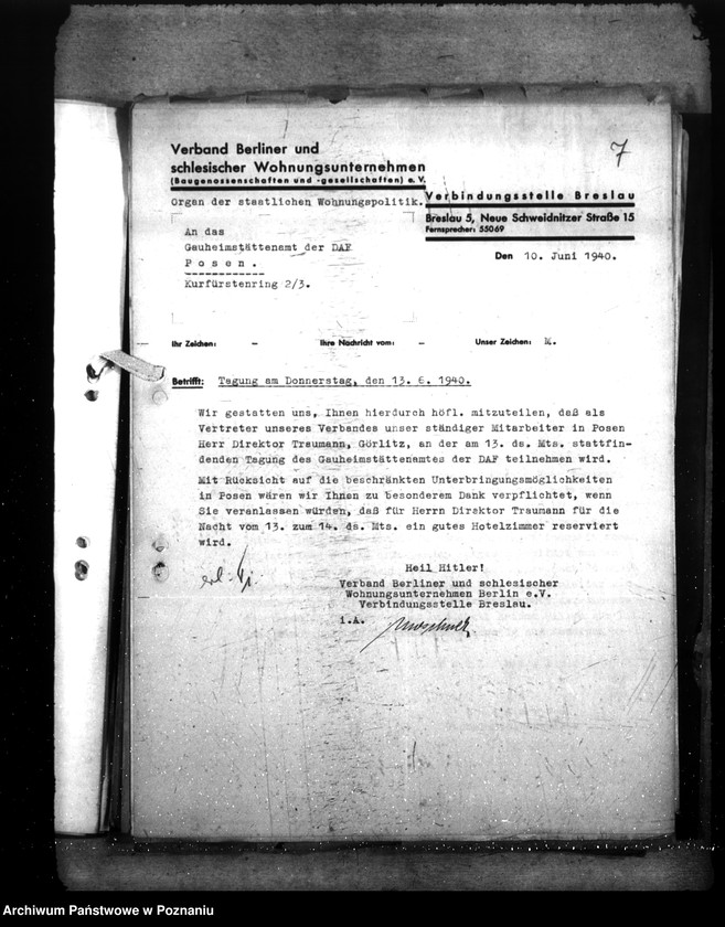 Obraz 11 z jednostki "Organisation des Gemeinnützigen Wohnungswesens im Osten"