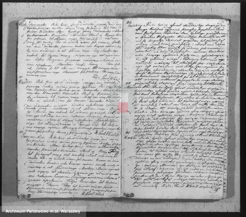 Obraz 10 z jednostki "Akta urodzeń, małżeństw, zgonów"