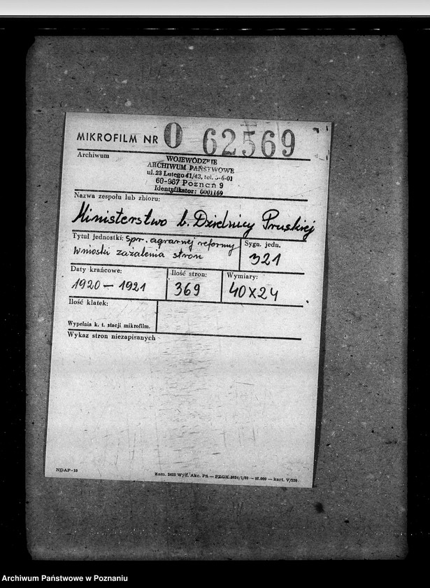 image.from.unit.number "Sprawy agrarnej reformy wnioski zażalenia stron"