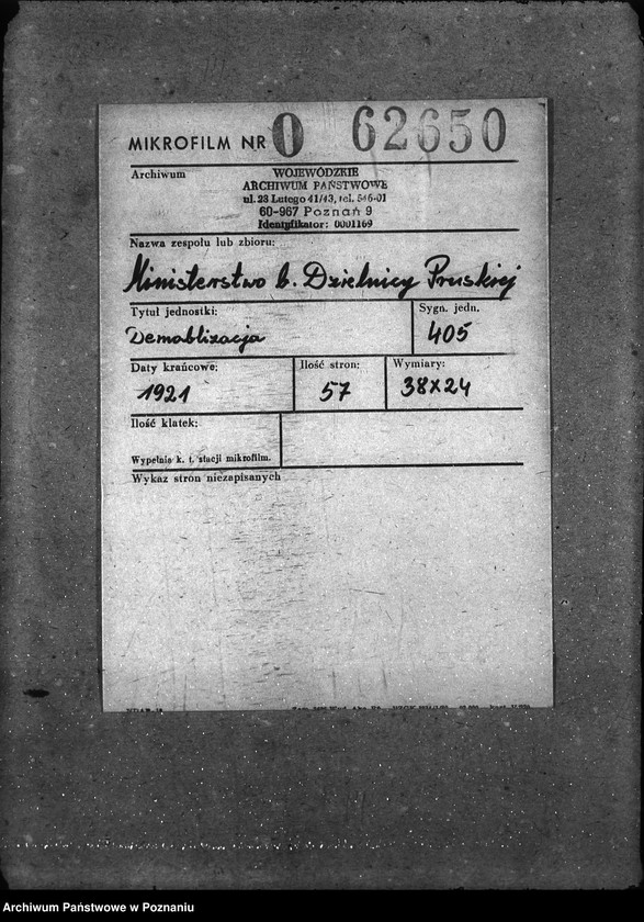 Obraz 2 z jednostki "Demobilizacja"