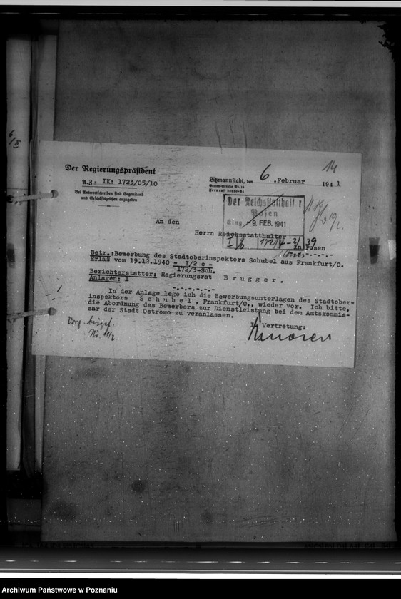 Obraz 18 z jednostki "Bewerbungen um Anstellung im öffentlichen Dienst"