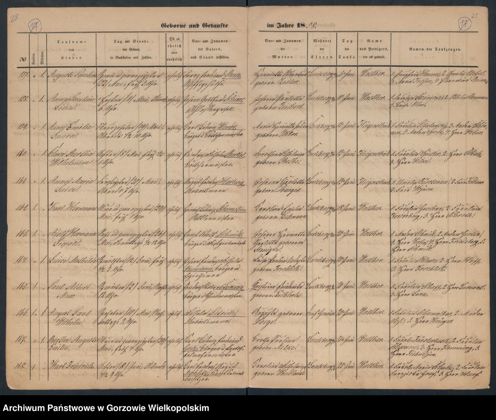 image.from.unit.number "Duplikate der Hauptkirche zu Landsberg an der Warthe (zawiera też księgę zgonów Konkordien Kirche z 1858 r.)"