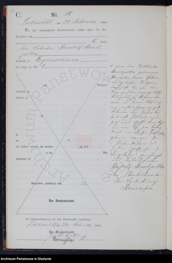 image.from.unit.number "Sterbe-Neben-Register Nr 1 - 88"