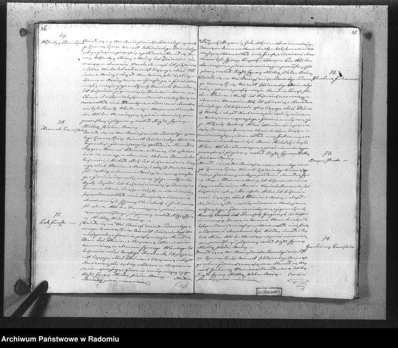 Obraz 16 z jednostki "Duplikat urodzonych, zaślubionych i umarłych parafii Brzóza na rok 1849"