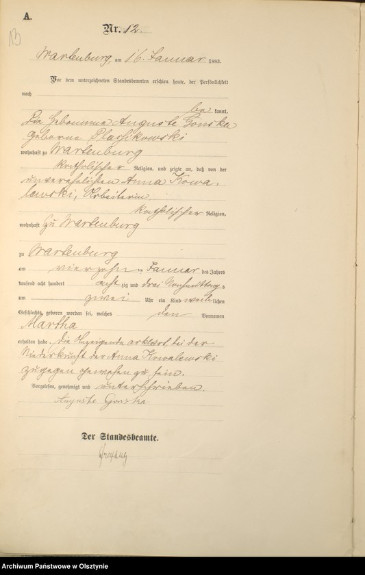 image.from.unit.number "Geburts-Haupt-Register Nr 1 - 254"