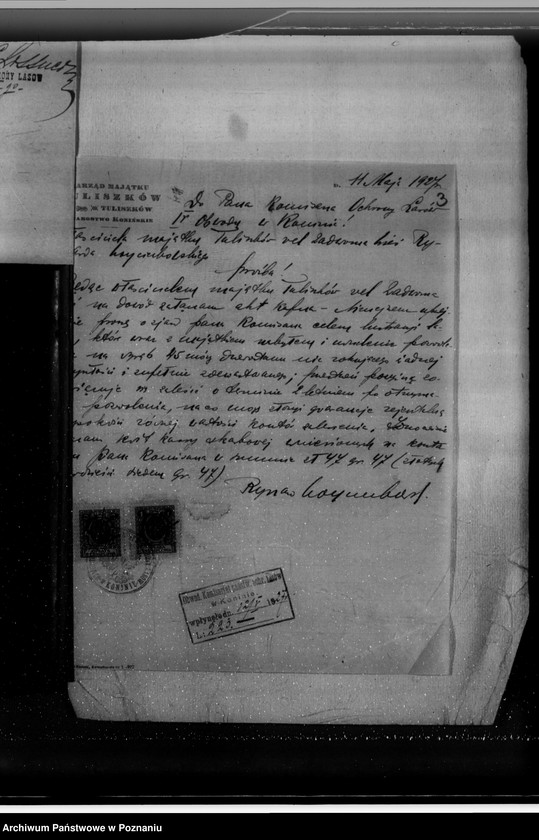 Obraz 8 z jednostki "Majątek Tuliszków, Rysiu, Szubianki powiatu konińskiego /nadzór nad gospodarką leśną/"