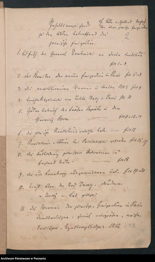 Obraz 5 z jednostki "A. betr. die polnische Emigration"