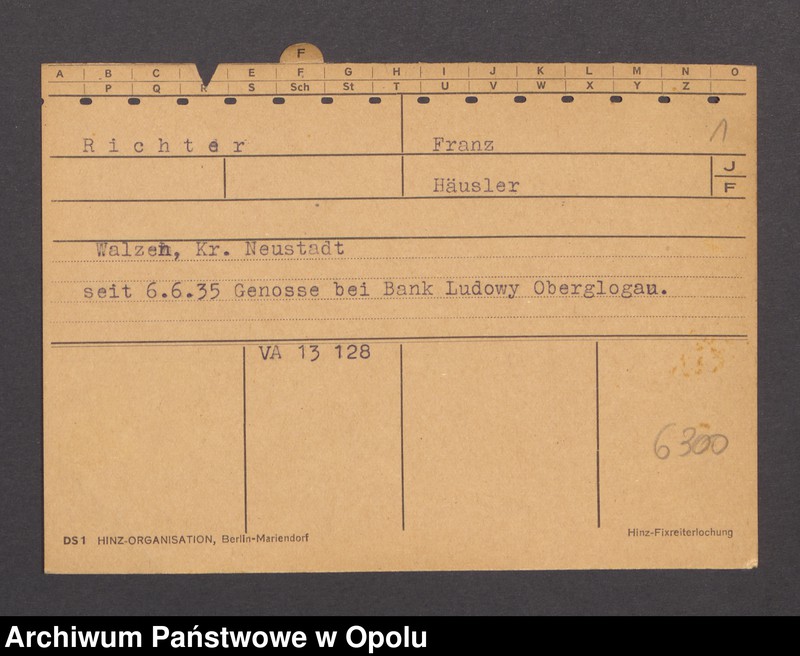 Obraz 3 z jednostki "[Richter Franz, zam. Walzen]"