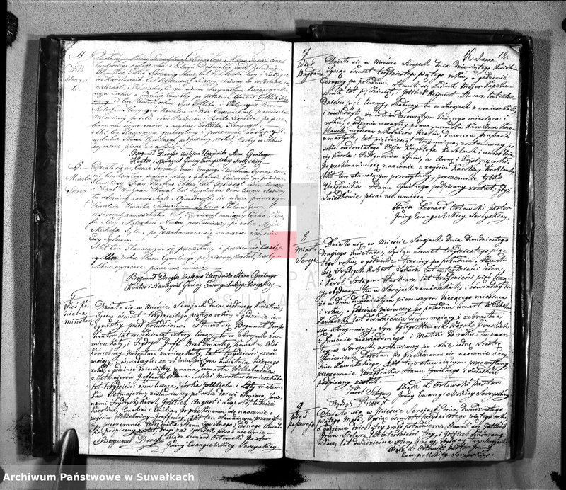 image.from.unit.number "Księga Duplikat Urodzonych, Zaślubionych i Zeszłych Urzędnika Stanu Cywilnego Parafii Ewangelickiey Sereyskiey na Rok 1835"