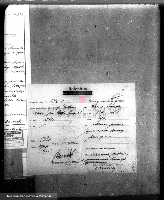 Obraz 9 z jednostki "Majętność /leśna/ Wilkowo Polskie powiat kościański"