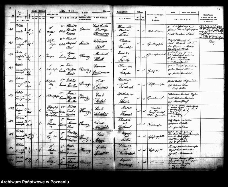 Obraz 18 z jednostki "[Akta ślubów, zgonów, urodzeń i chrztów]"