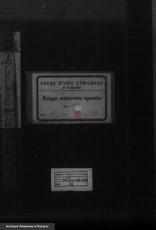 Obraz 1 z jednostki "Księga zgonów t. II"