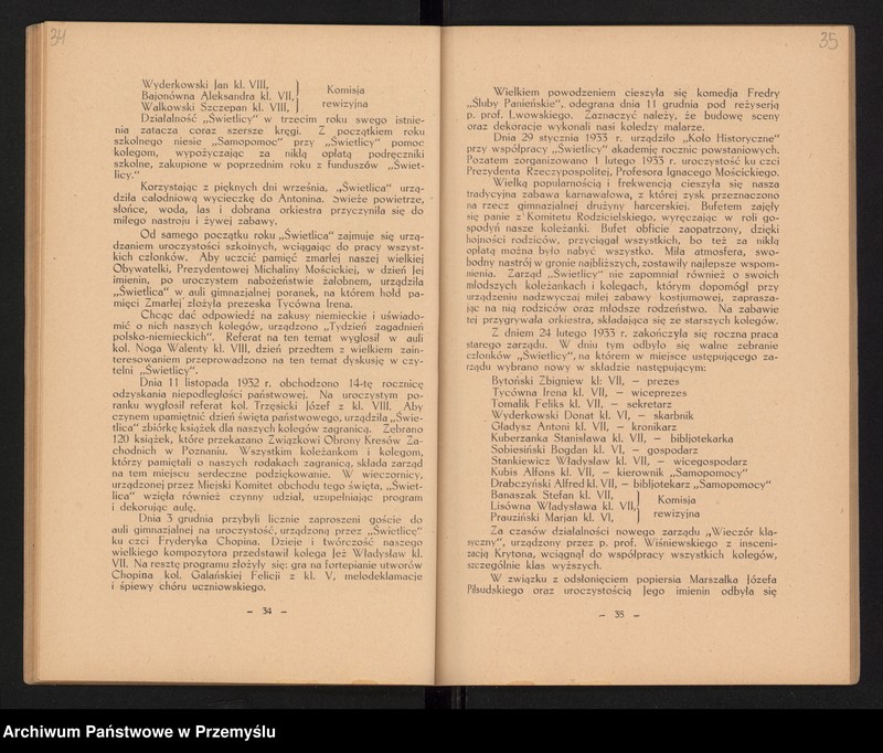 image.from.unit.number "IV Sprawozdanie Dyrekcji Państwowego Gimnazjum Koedukacyjnego w Kępnie za rok szkolny 1932/33"