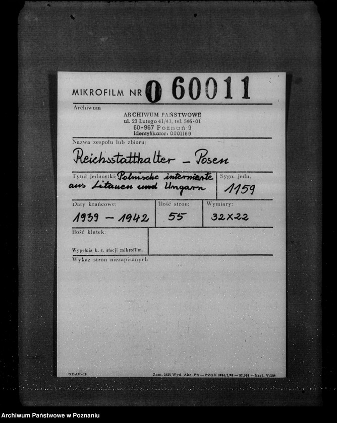 Obraz 2 z jednostki "Polnische Internierte aus Litauen und Ungarn"