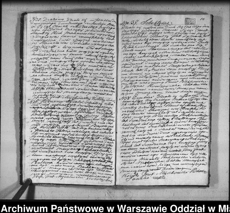 image.from.unit.number "Akta urodzeń, małżeństw i zgonów"