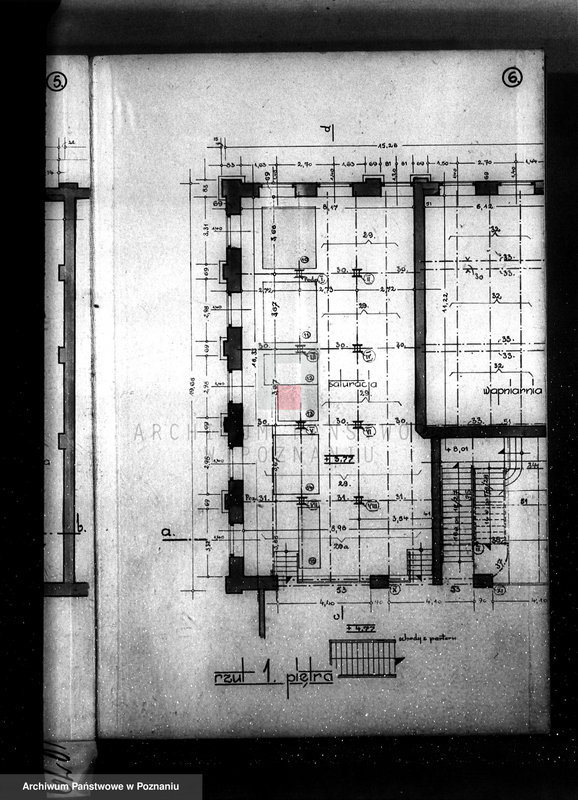 Obraz 10 z jednostki "Rozbudowa cukrowni w Gostyniu / rysunki techniczne/"