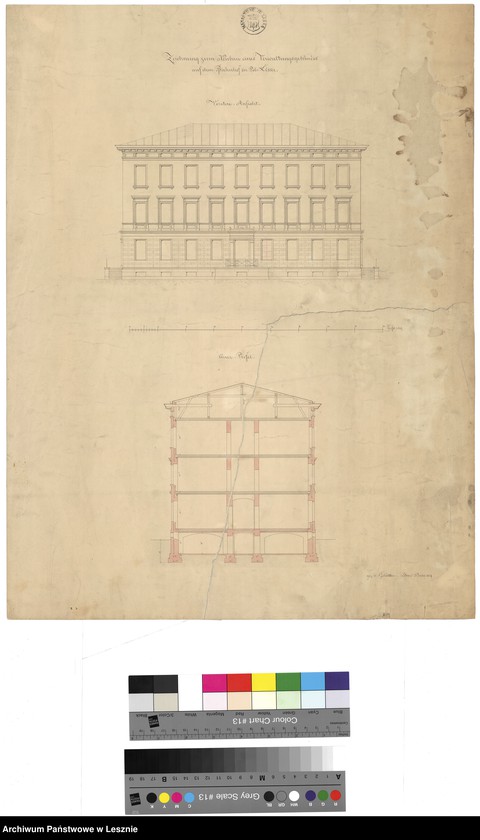 Obraz 17 z jednostki "Leszno miasto. Dokumentacja projektowa - dworzec kolejowy."