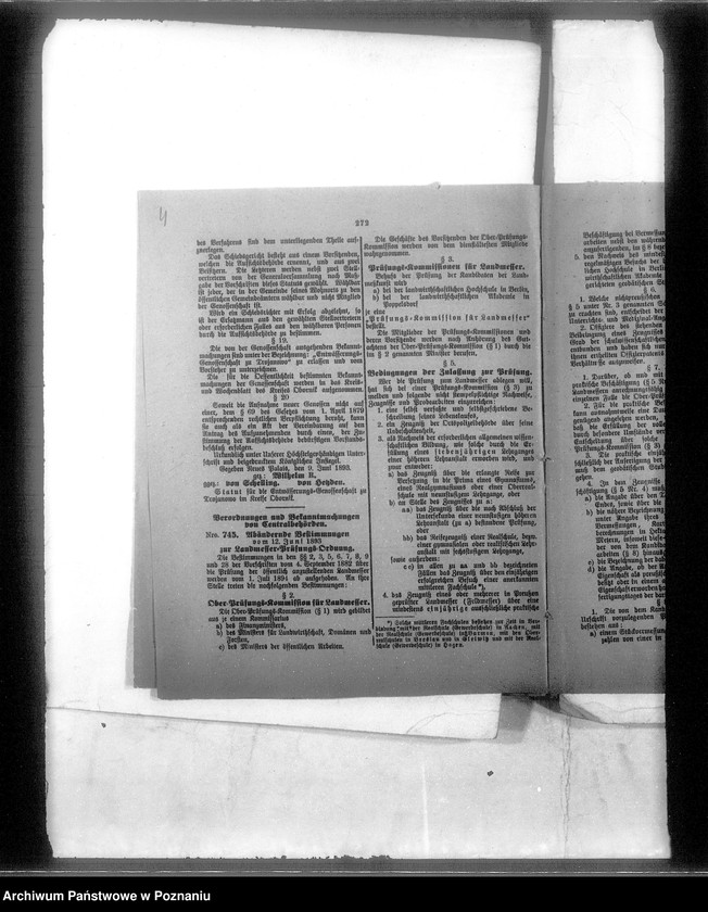 Obraz 7 z jednostki "Bildung einer Genossenschaft zur Entwässerung der Wiesen am Trojanowoer Fliesse im Kreise Obornik"