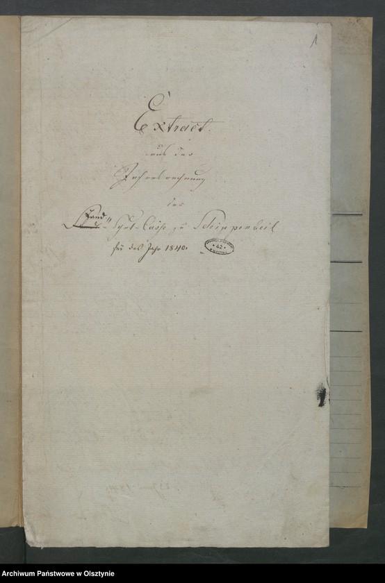 image.from.unit.number "Extrakte aus der Jahresrechnung der Land-Schul-Kasse zu Schippenbeil"