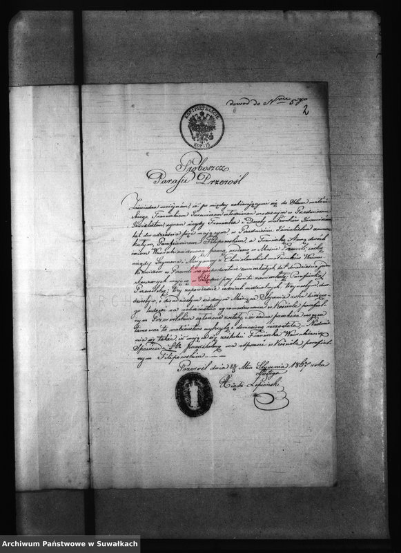 image.from.unit.number "Dowody do aktów zaślubionych z roku 1867 z parafii Filipowskiej"