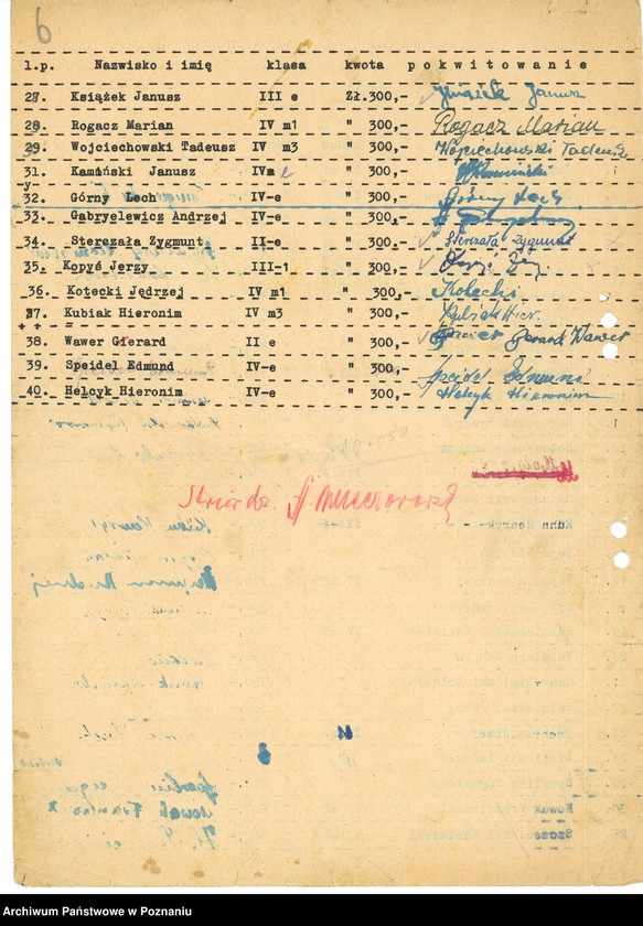 Obraz 9 z jednostki "1. Działalność Opiekuńcza Związku Powstańców Wielkopolskich. 2. Księgowość Związku Powstańców Wielkopolskich. 3. Zbiórka uliczna 6.VII. 1949 r. 4. Preliminarze budżetowe."