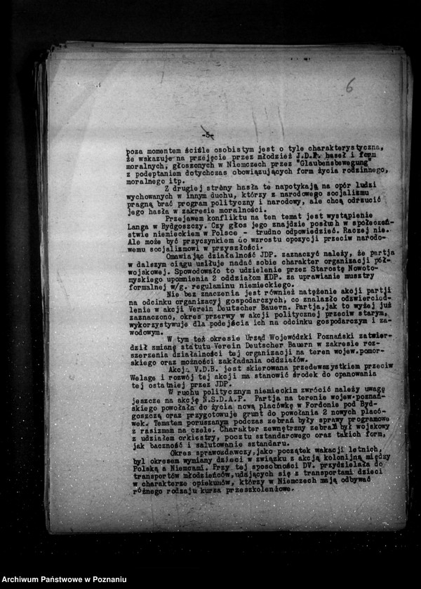 Obraz 11 z jednostki "Sprawozdania z życia mniejszości narodowych za okres od 16 czerwca do 15 grudnia 1936 r."