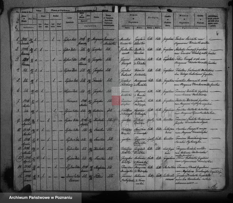 Obraz 6 z jednostki "Duplikat baptisatorum, copulatorum, mortuorum"