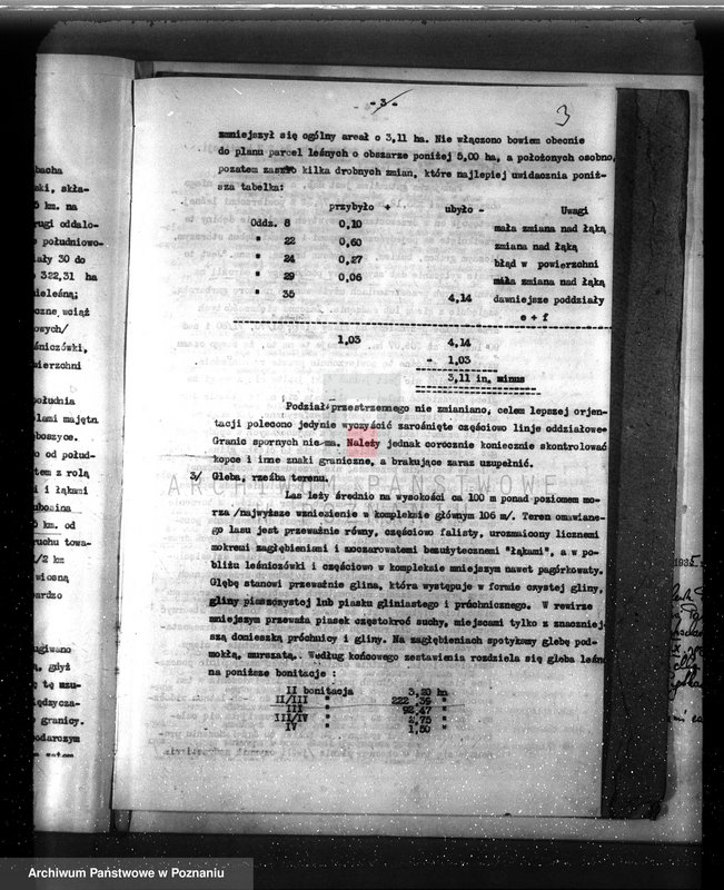 image.from.unit.number "Plan urządzenia gospodarstwa leśnego dla lasu majętności Konin powiat szamotulski 1934-1944"