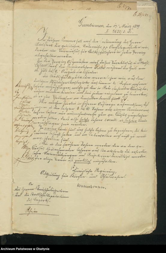 image.from.unit.number "Das Städtlische Schulwesen. Der Lehrer Anstellungssachen und Personalia"