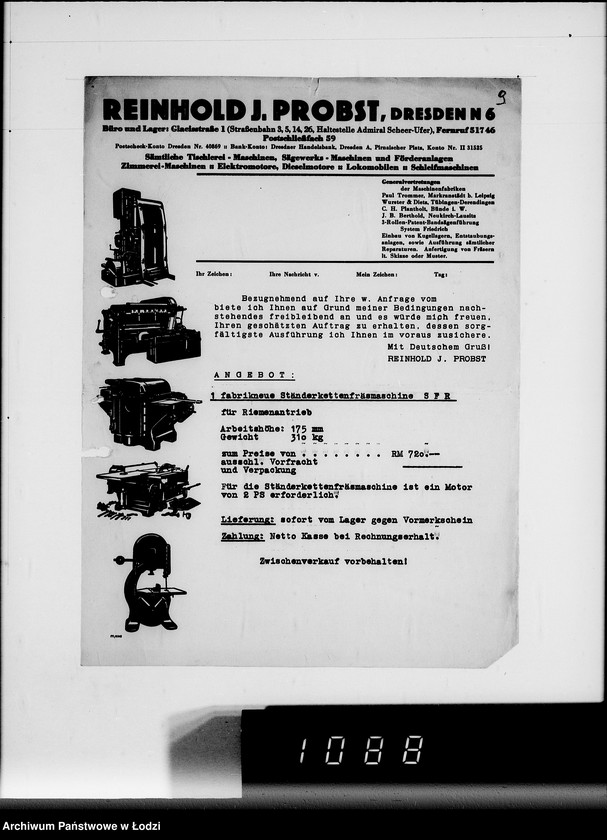Obraz 13 z jednostki "Aufträge 15101-15108 und Rechnungen Firma R.Greulich Breslau.Chemische Produkte"
