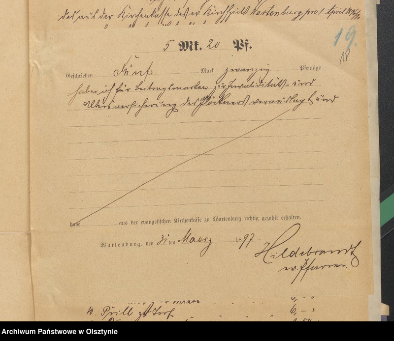 image.from.unit.number "Beläge zur Jahresrechnung der evangelischen Kirchenkasse"