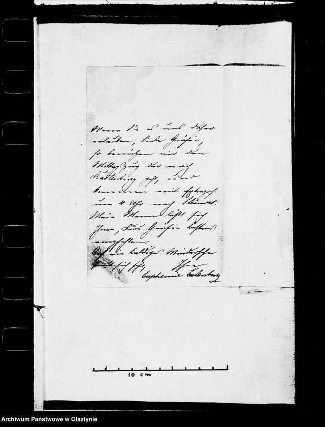 image.from.unit.number "/Euphemie Gfin zu Eulenburg- Prassen an Anna Gfin Lehndorff geb. Hahn/"