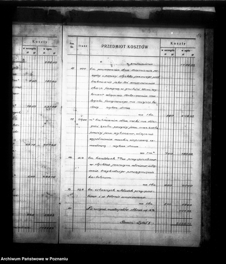 Obraz 20 z jednostki "Podkładki techniczne budowy jazów betonowych Spółki Regulacji Dojcy powiat wolsztyński"