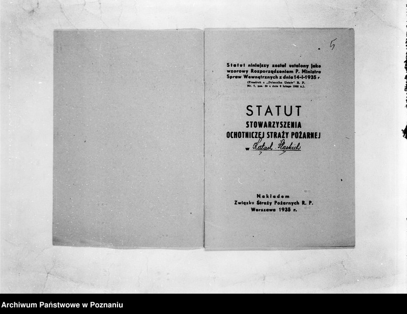 Obraz 9 z jednostki "/Stowarzyszenie ochotniczej straży pożarnej powiatu ostrowskiego/ litery od K-M"