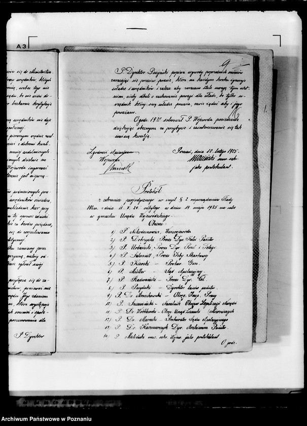 Obraz 20 z jednostki "Protokoły z zebrań periodycznych II instancji władz i urzędów- w myśl rozporządzenia Rady Ministrów"