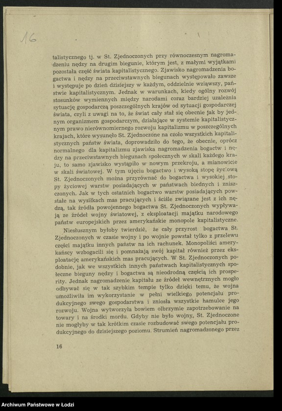 Obraz 17 z jednostki "Szkolenie partyjne - O sytuacji międzynarodowej - broszura [Wydziału Szkolenia Komitetu Centralnego PPR]"
